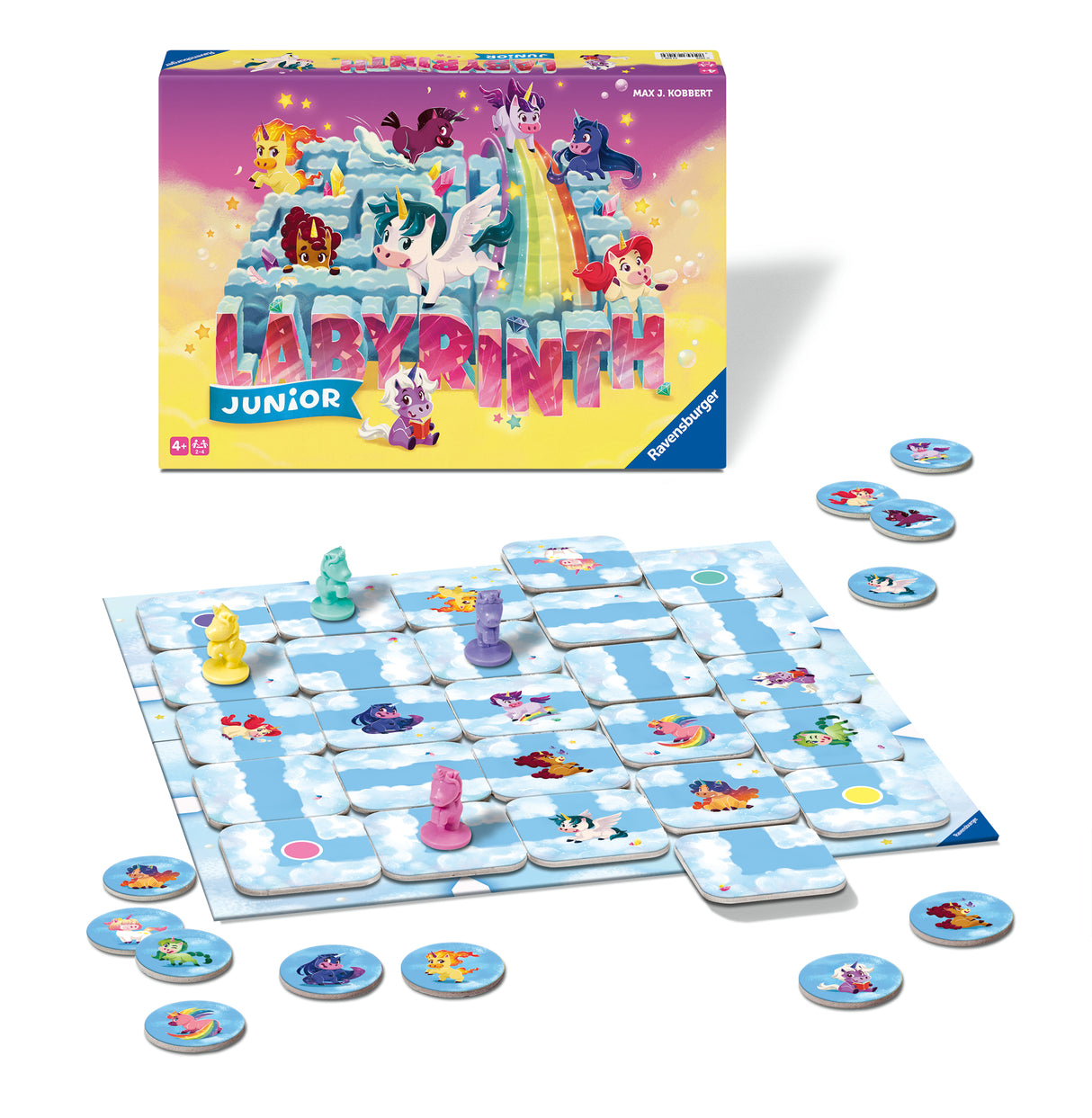 Ravensburger Board Game Junior Labyrinth Unicorns 23046U