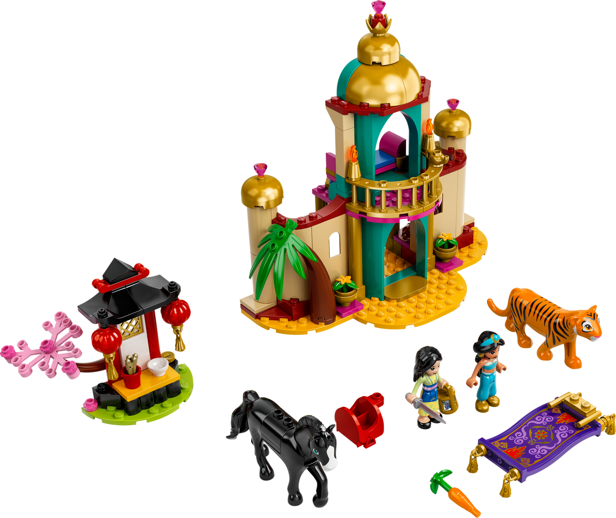 LEGO Disney Princess Jasmine and Mulan’s Adventure 43208L