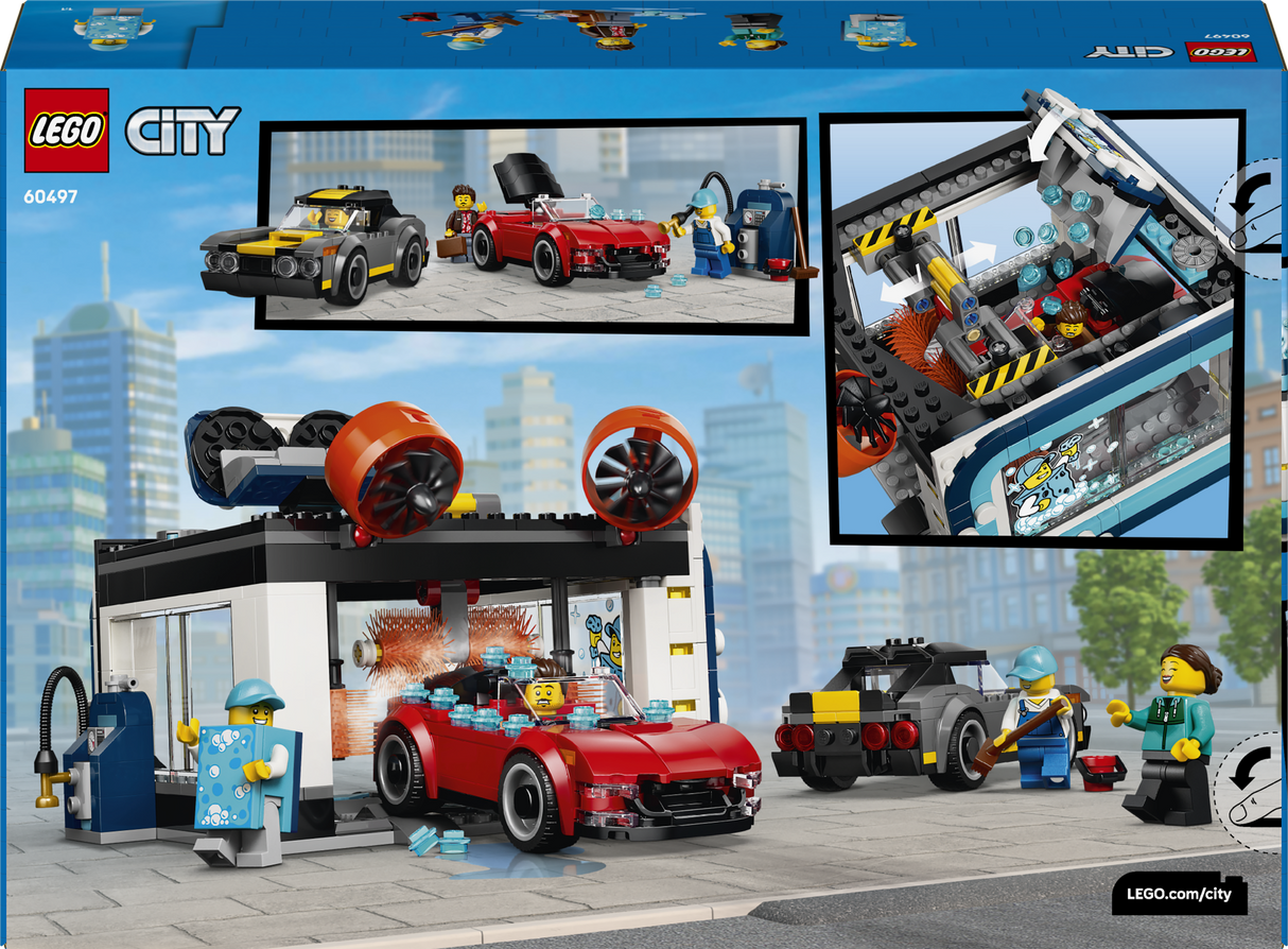 LEGO City Drive-Through Car Wash 60497L