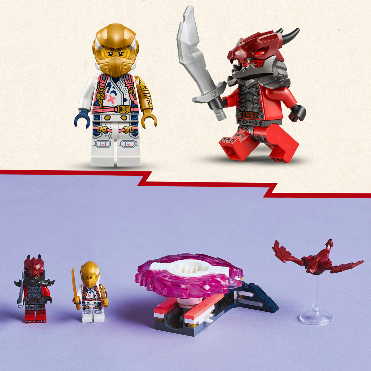 LEGO Ninjago Sora's Dragon Spinjitzu Spinner 71824L