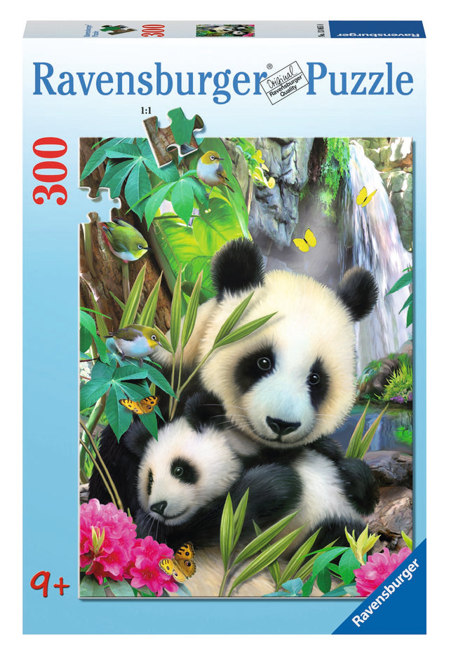 Ravensburger Puzzle 300 pc Cuddling Pandas 130658V