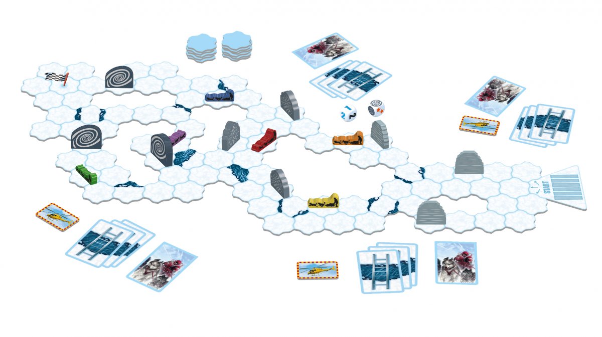 Tactic Board Game Arctic Race  56869T