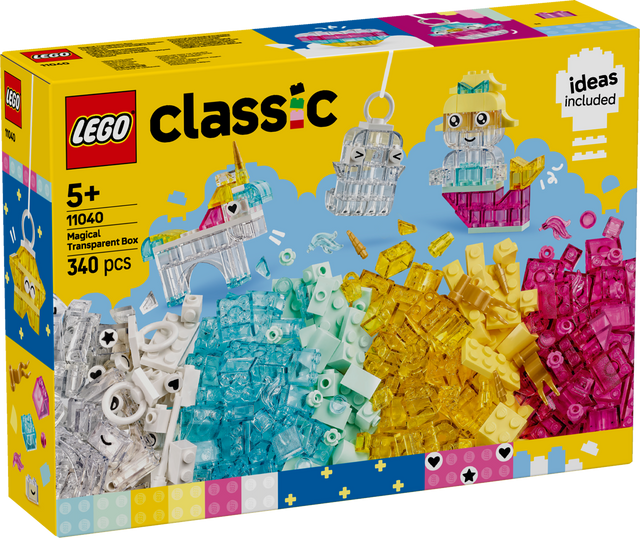 LEGO Classic Magical Transparent Box 11040L