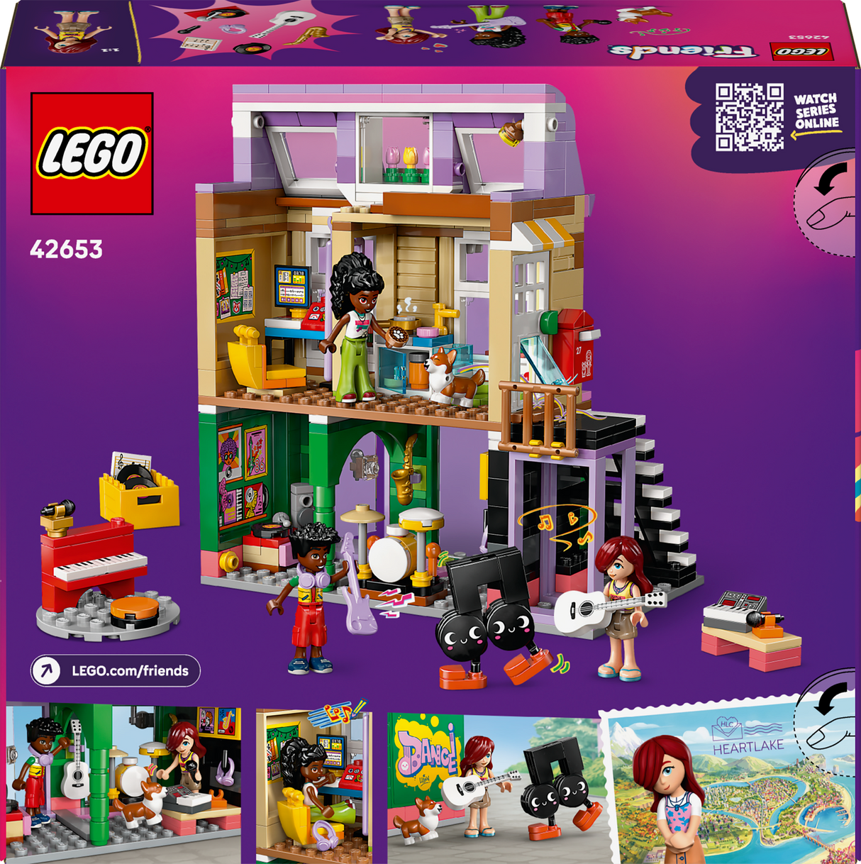 LEGO Friends Music Store & Apartment 42653L