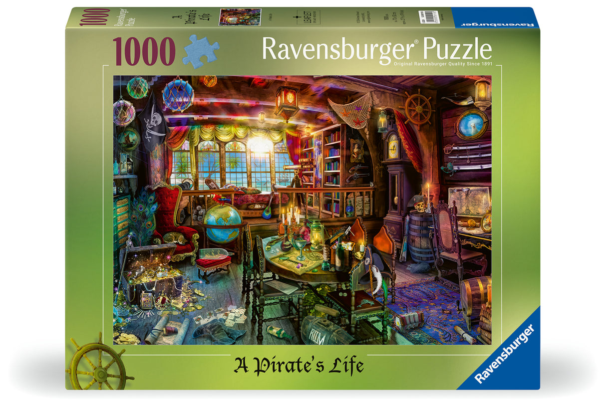 Ravensburger Puzzle 1000 pc A Pirate´s Life
 12000119V