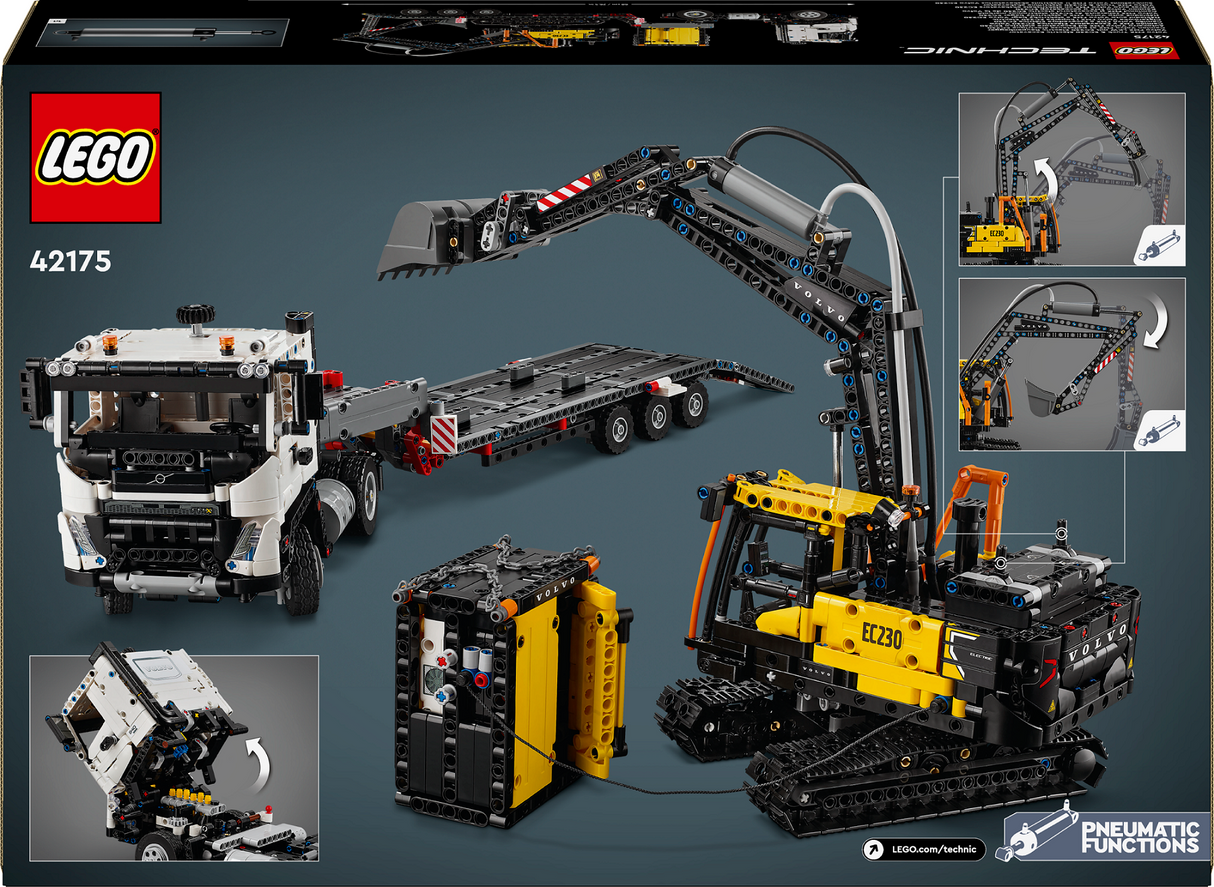 LEGO Technic Volvo FMX Truck & EC230 Electric Excavator 42175L