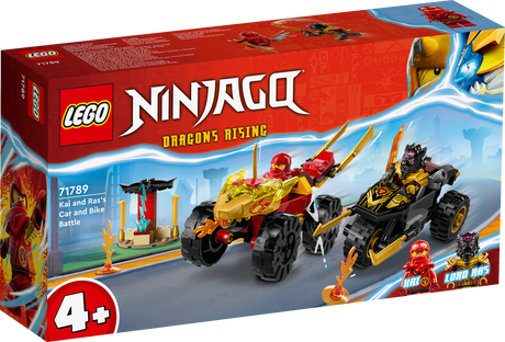 LEGO Ninjago Kai and Ras's Car and Bike Battle 71789L