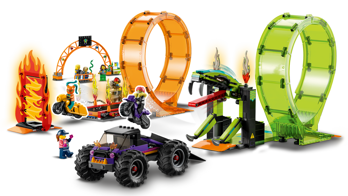 LEGO City Double Loop Stunt Arena 60339L
