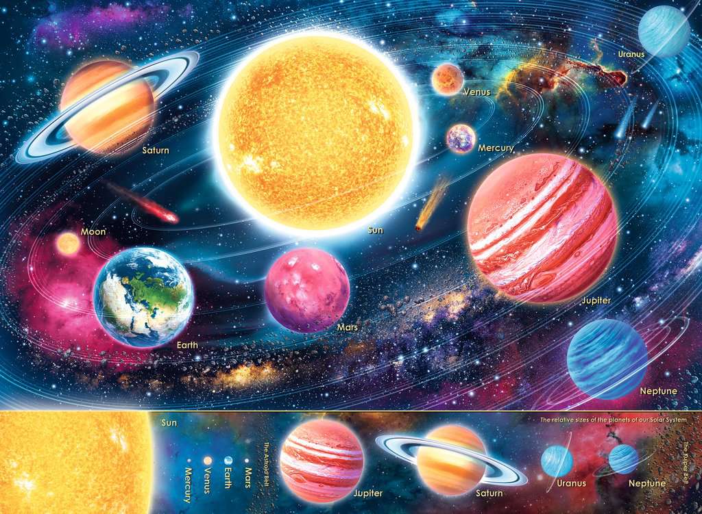 Ravensburger puzzle 300 pc Solar System 12000869V
