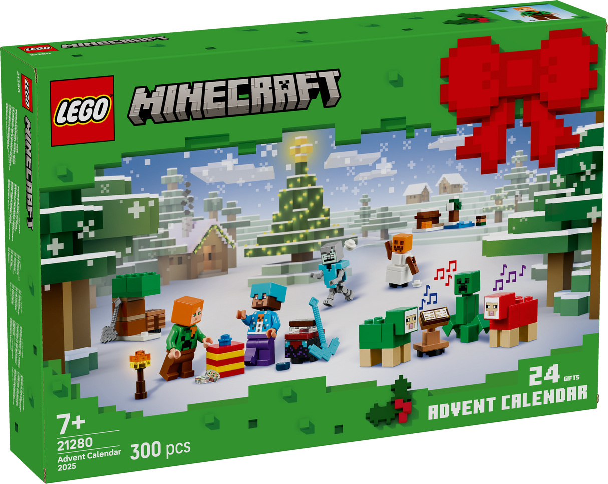 LEGO Minecraft Advent Calendar 2025 21280L
