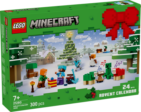 LEGO Minecraft Advent Calendar 2025 21280L