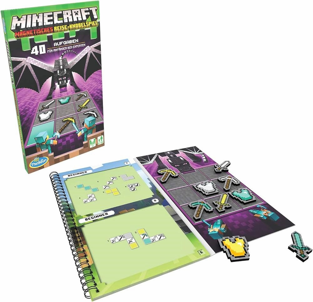 ThinkFun Minecraft Magnetic Travel Puzzle 76402F