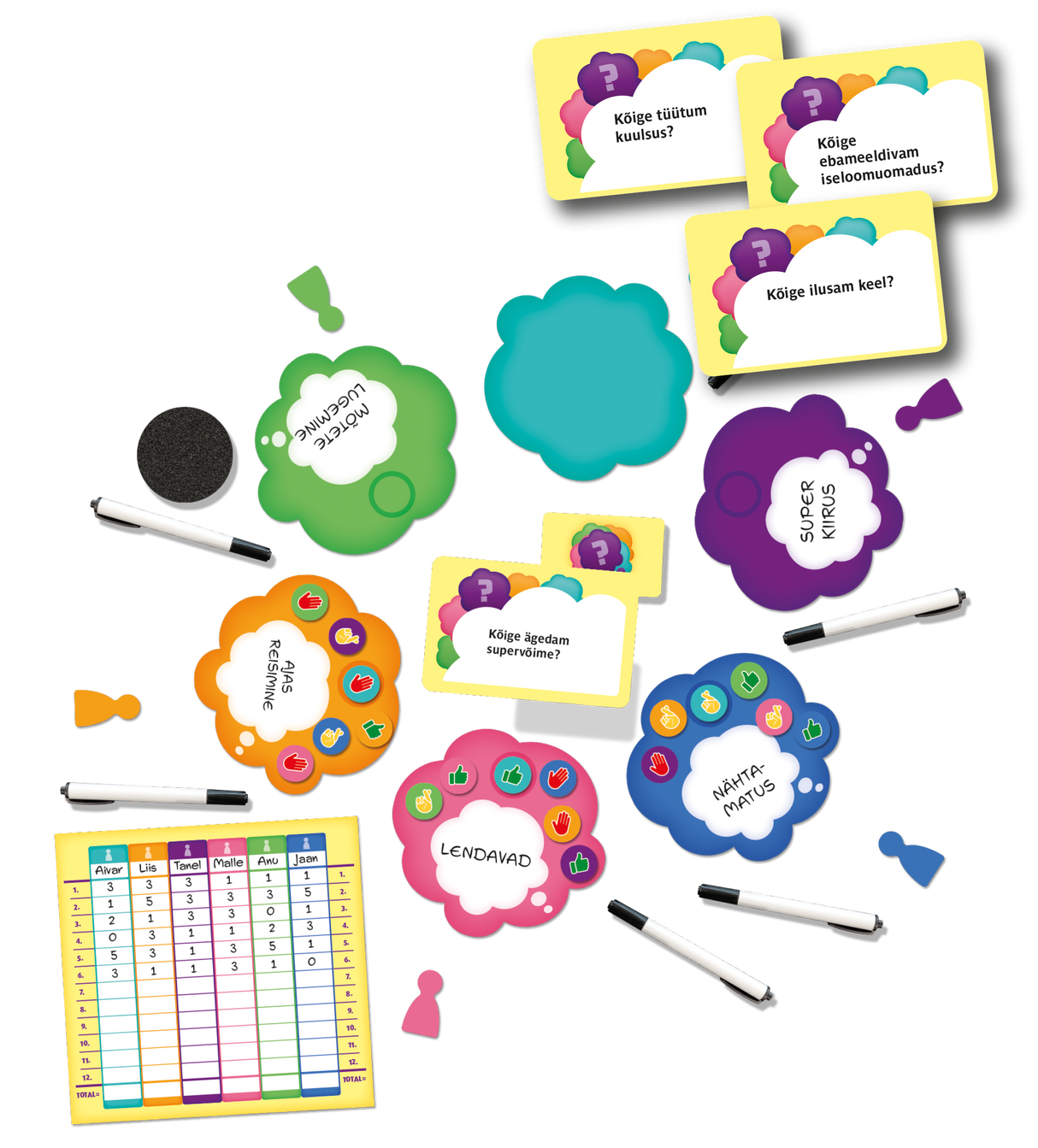 Tactic Board Game: Read My Mind EST 60537T