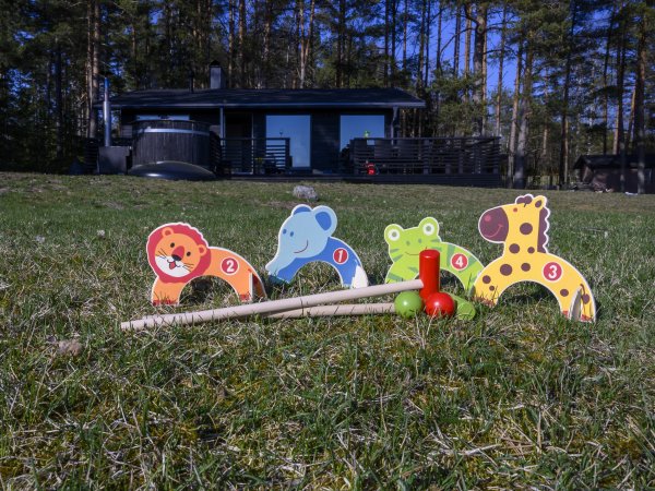 Tactic Wooden Animal Croquet 56335T