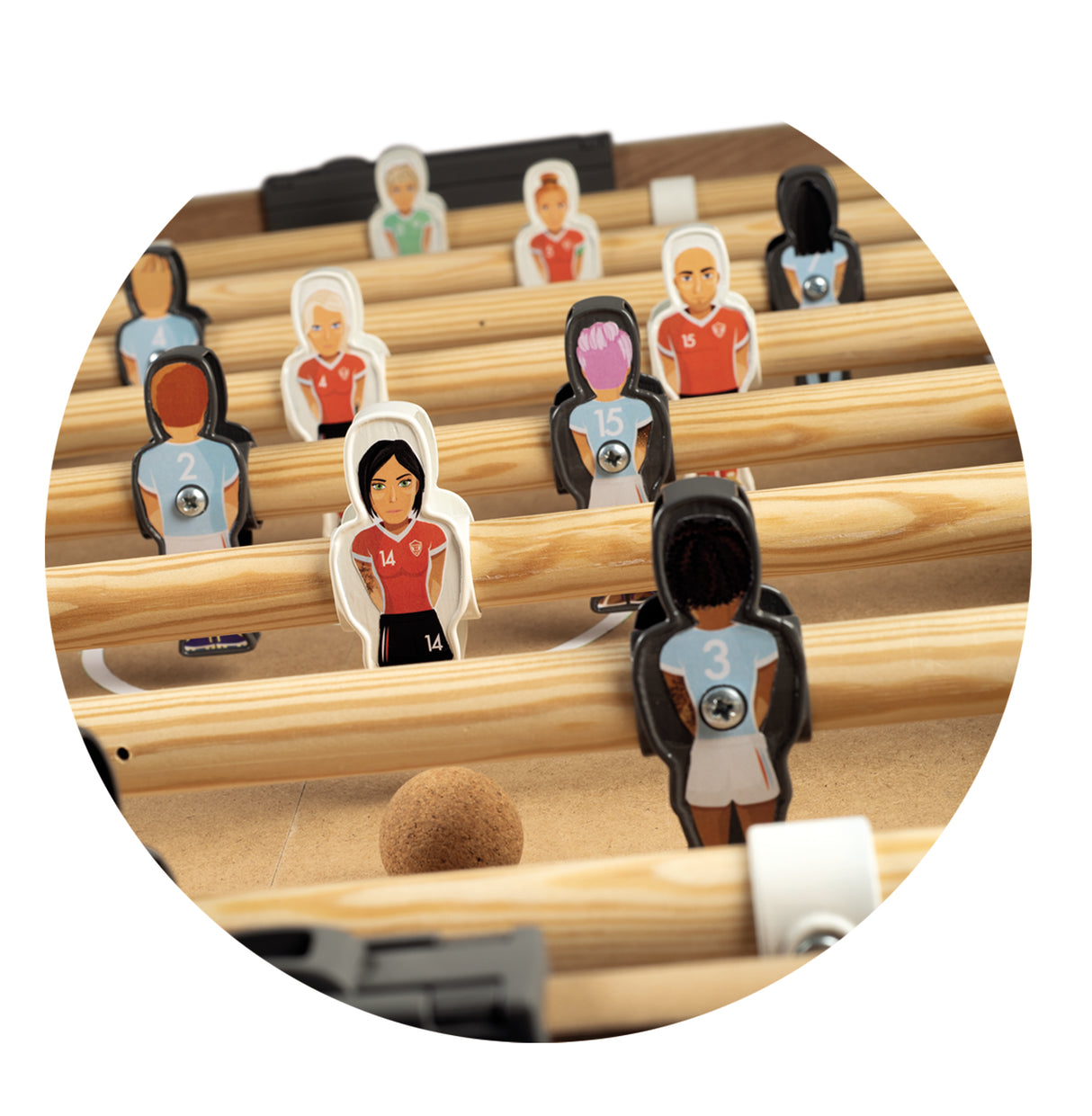 Smoby Wooden Table Football Set 620700S