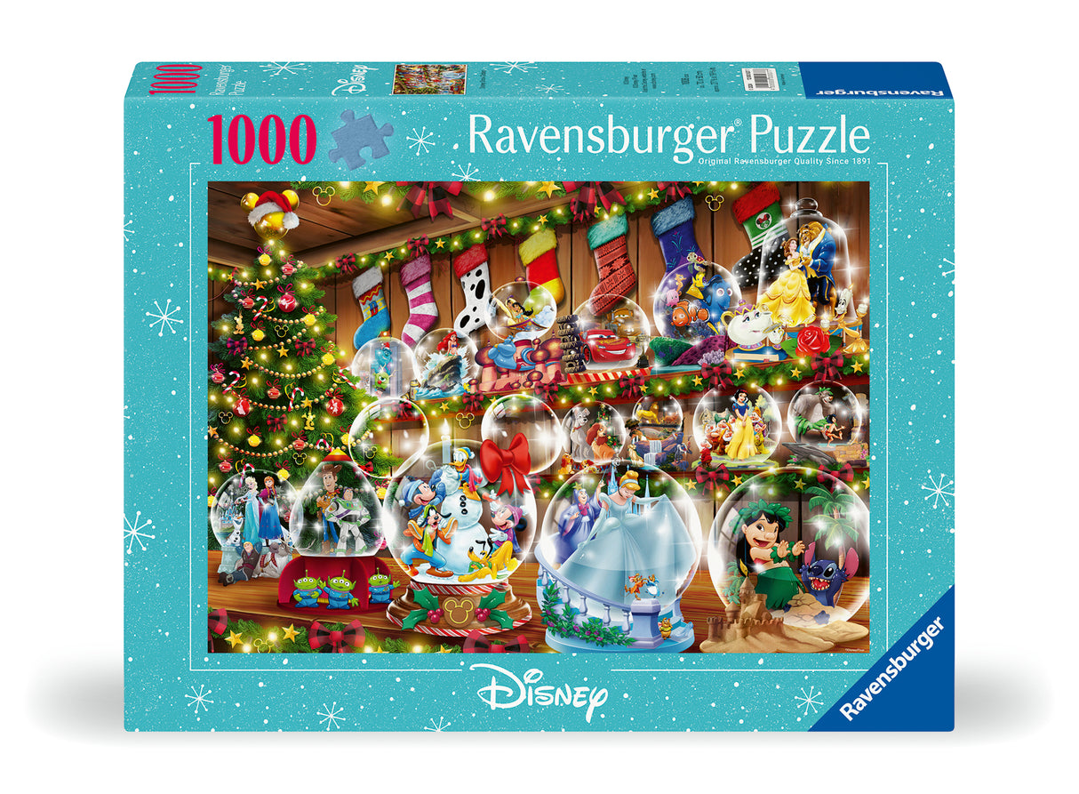 Ravensburger Puzzle 1000 pc Disney Snowglobes 
 12000537V
