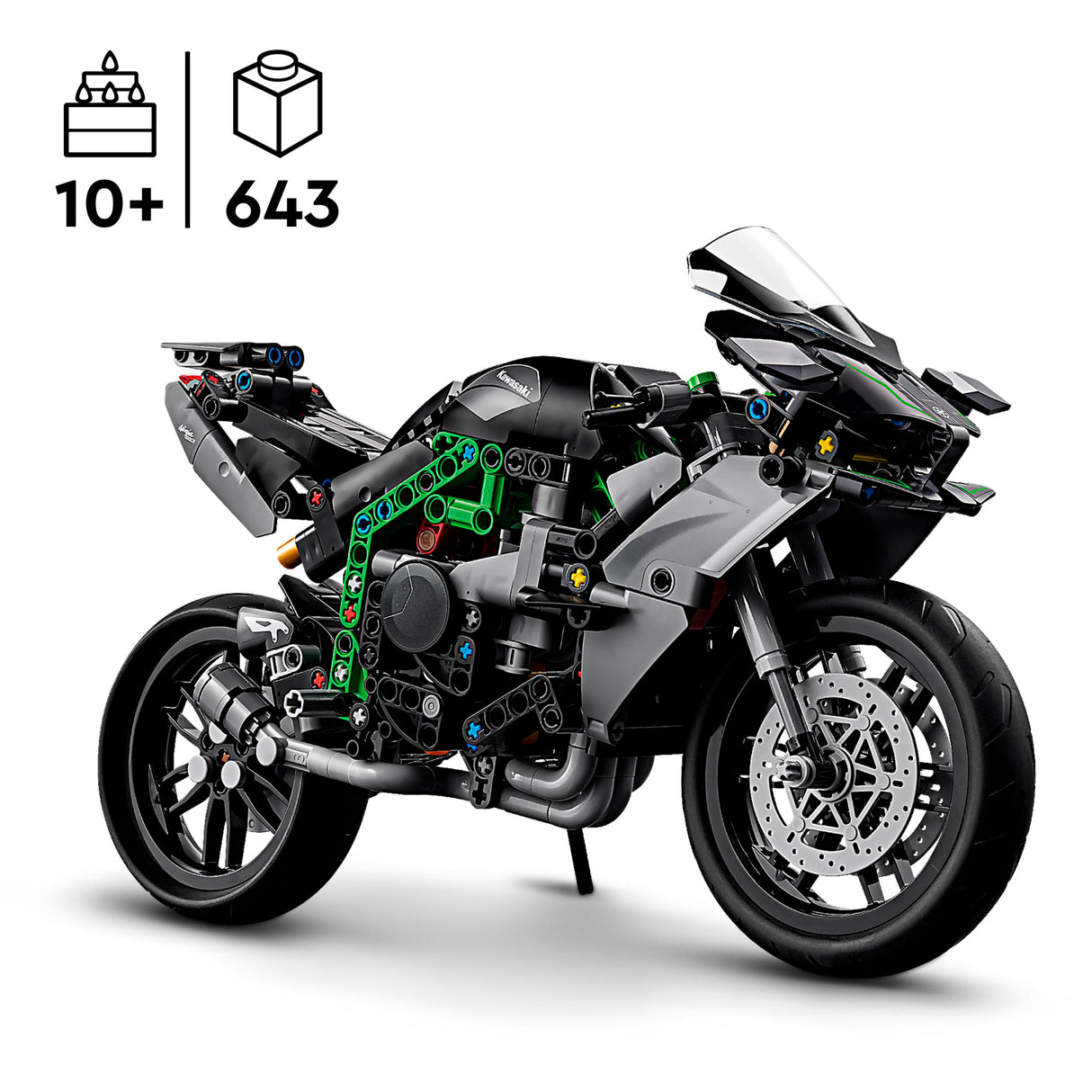 LEGO Technic Kawasaki Ninja H2R Motorcycle 42170L