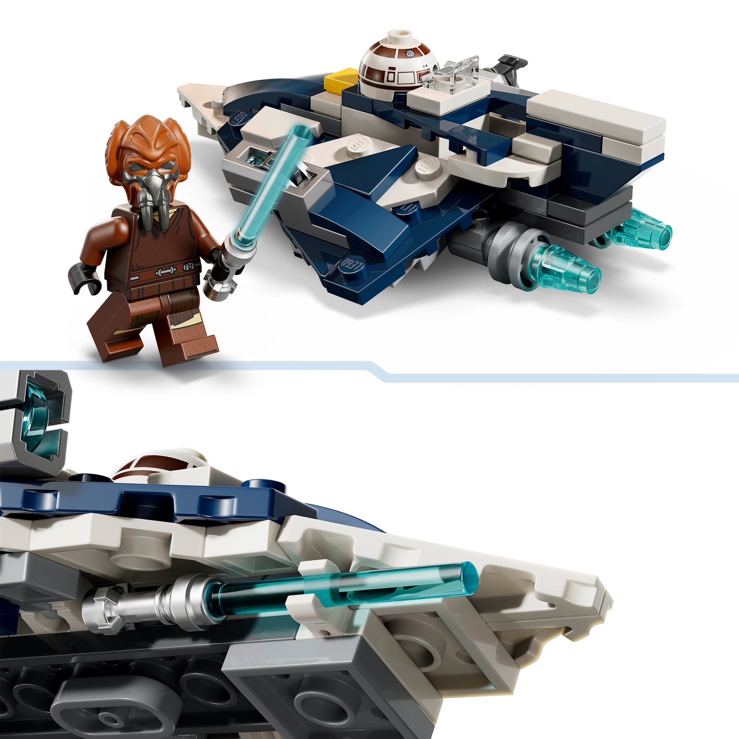 LEGO Star Wars Plo koon's Jedi Starfighter™ Microfighte 75400L