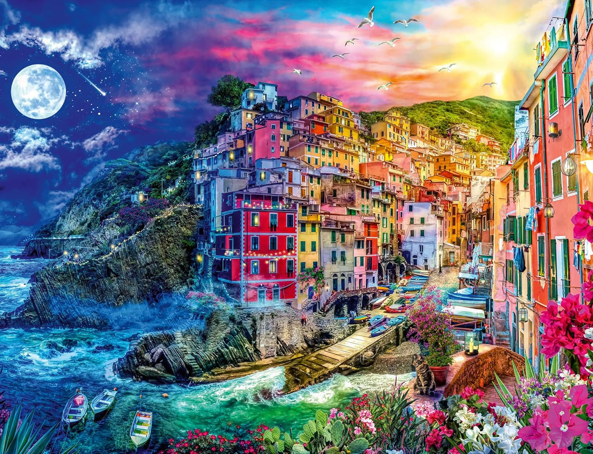 Ravensburger Puzzle 2000 pc Colorful Cinque Terre 12000803V
