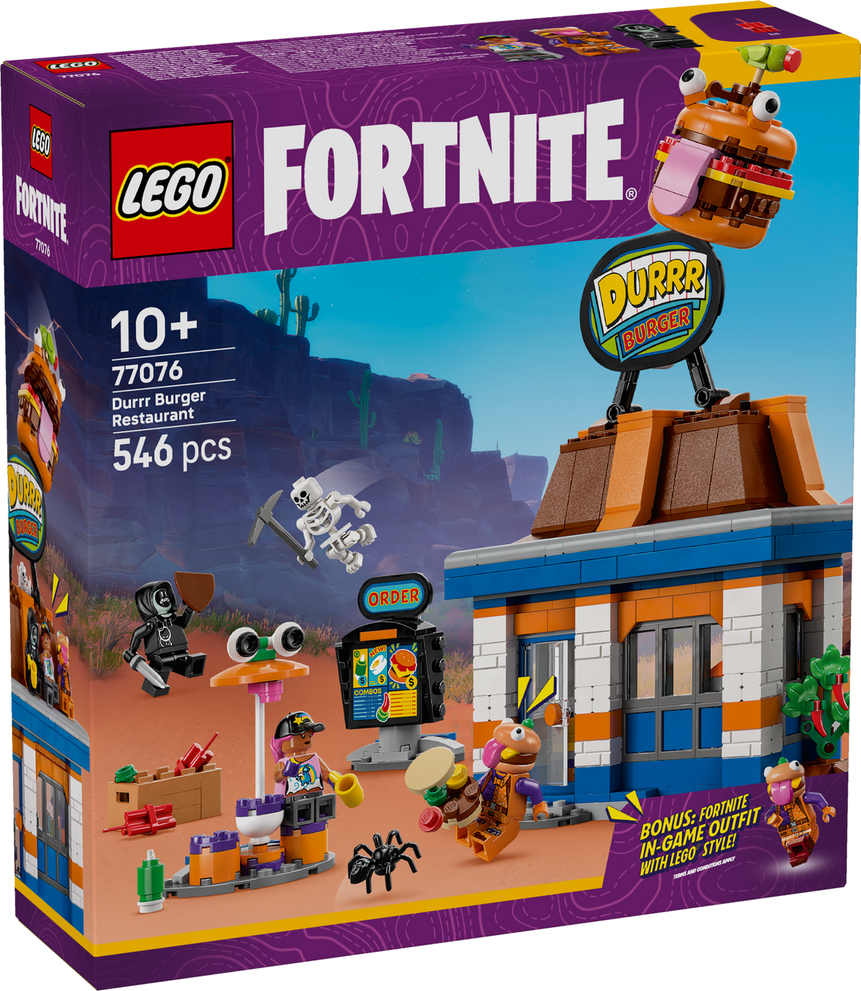 LEGO Fortnite Durrr Burger Restaurant
 77076L