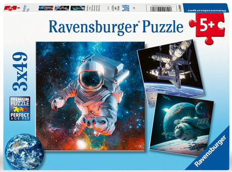 Ravensburger puzzle 3x49 pc Space 12000860V