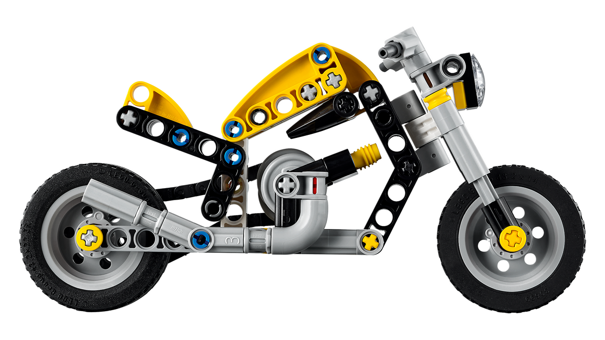 LEGO Technic Yellow Motorcycle 42225L