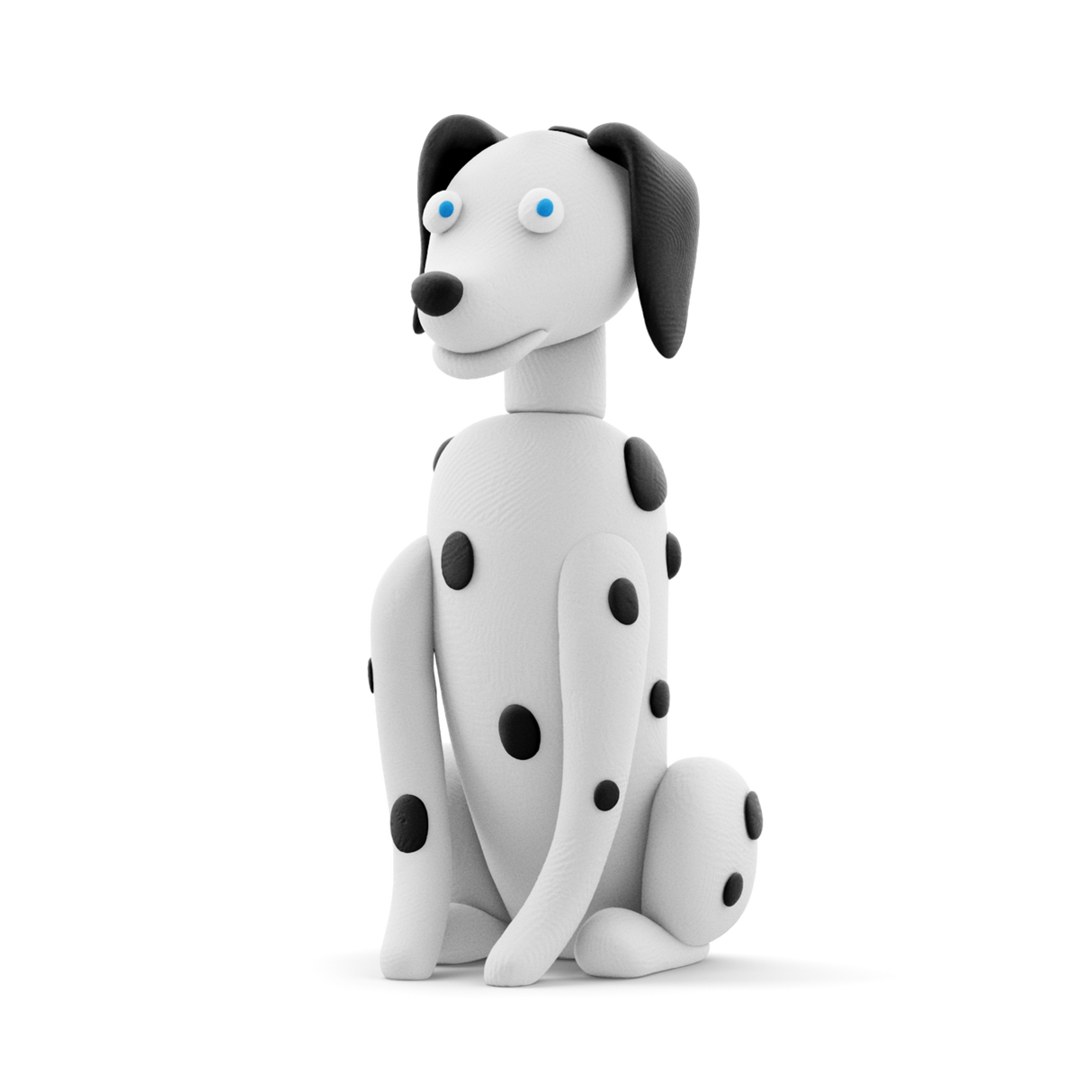 HEY CLAY Modeling Clay 6 Pieces: Dog Buddies 2 60058E