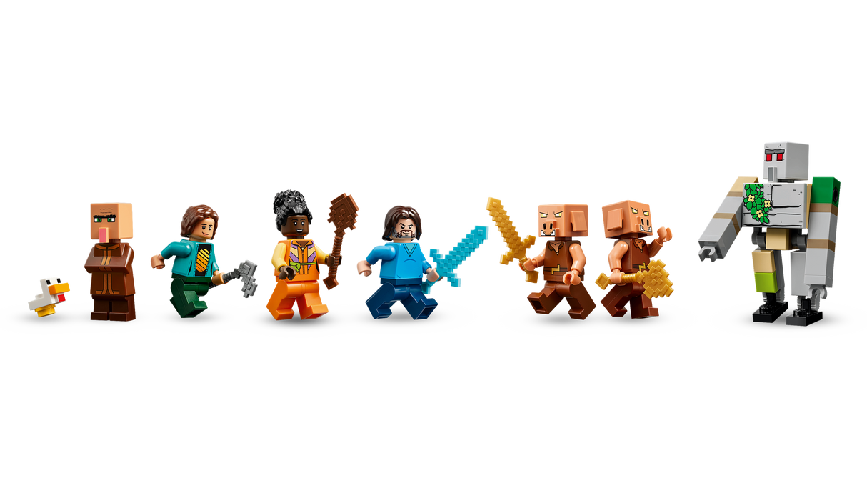 LEGO Minecraft The Ghast Balloon Village Attack 21273L