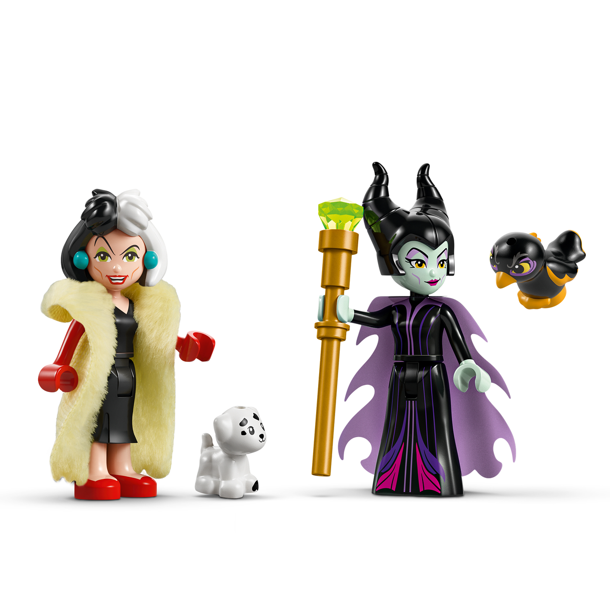 LEGO Disney Maleficent's and Cruella De Vil's Dresses 43262L