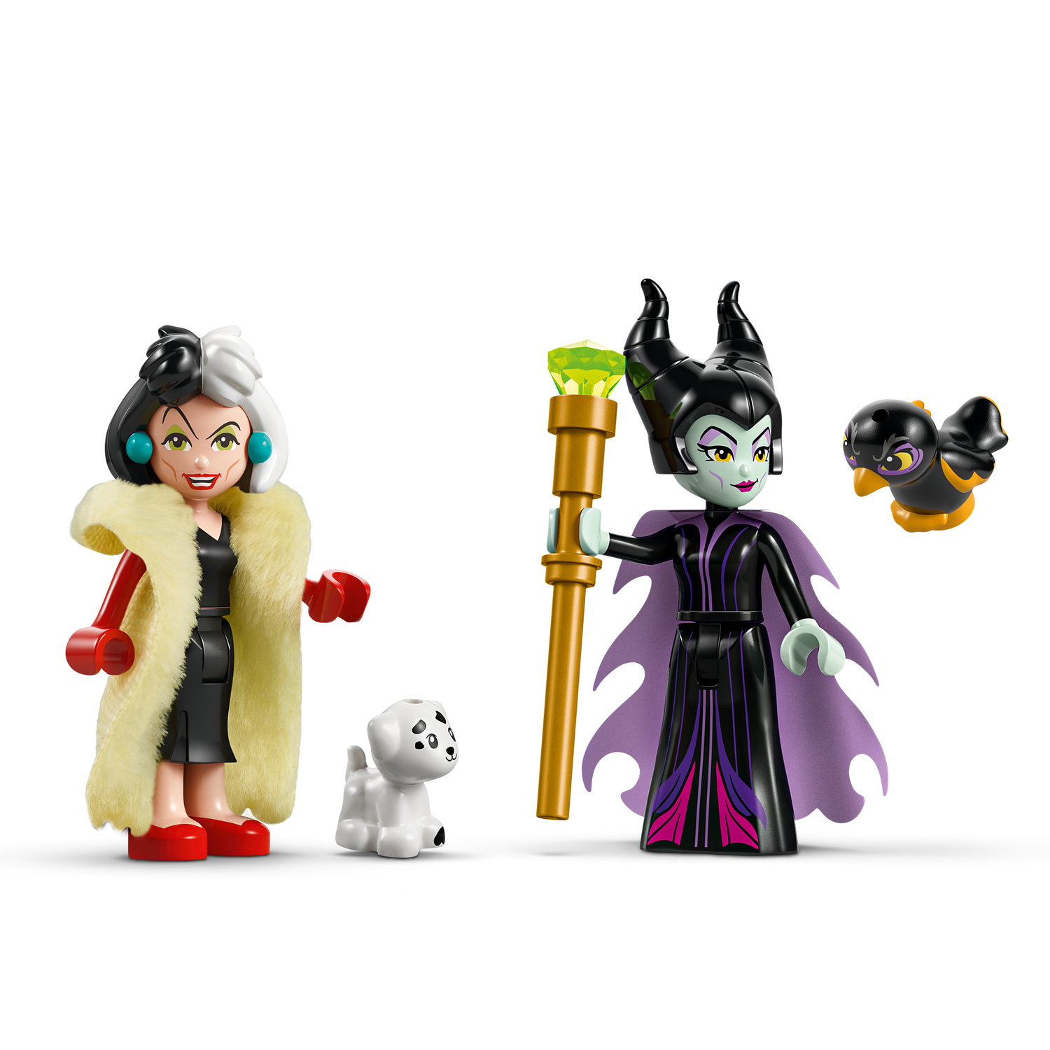 LEGO Disney Maleficent's and Cruella De Vil's Dresses 43262L