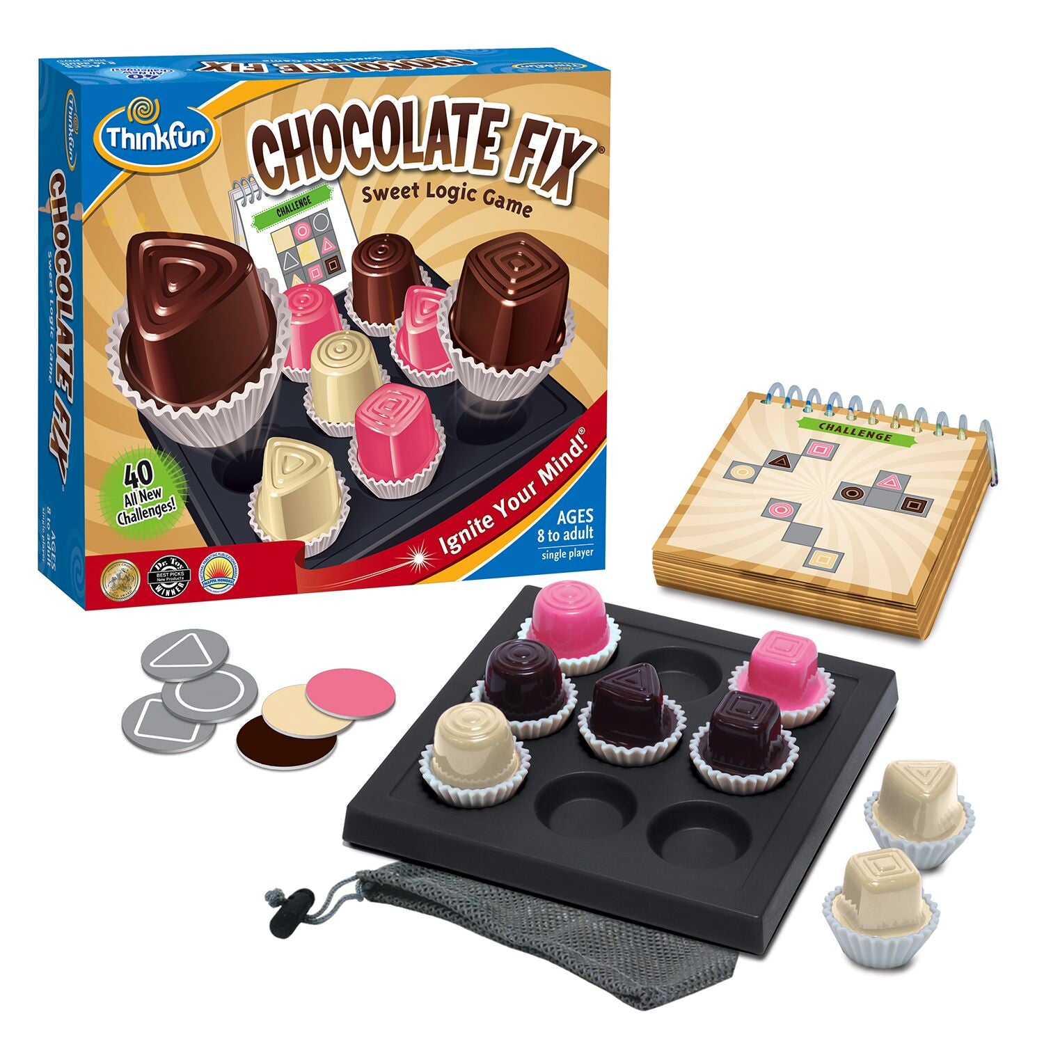 ThinkFun Logic Game Chocolate Fix 76330F