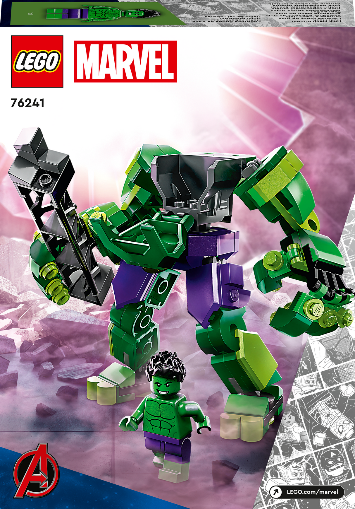 LEGO Super Hulk Mech Armour 76241L