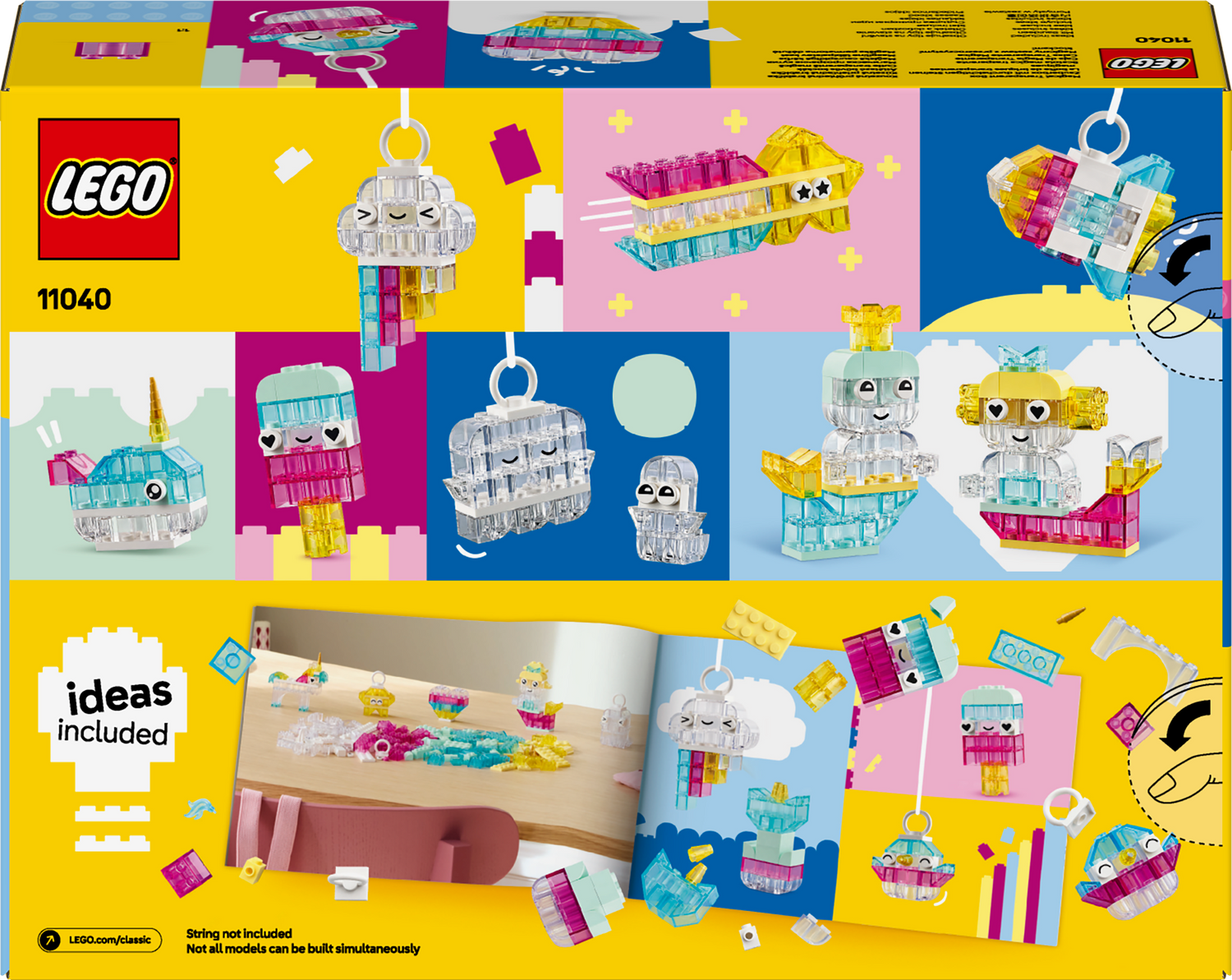 LEGO Classic Magical Transparent Box 11040L