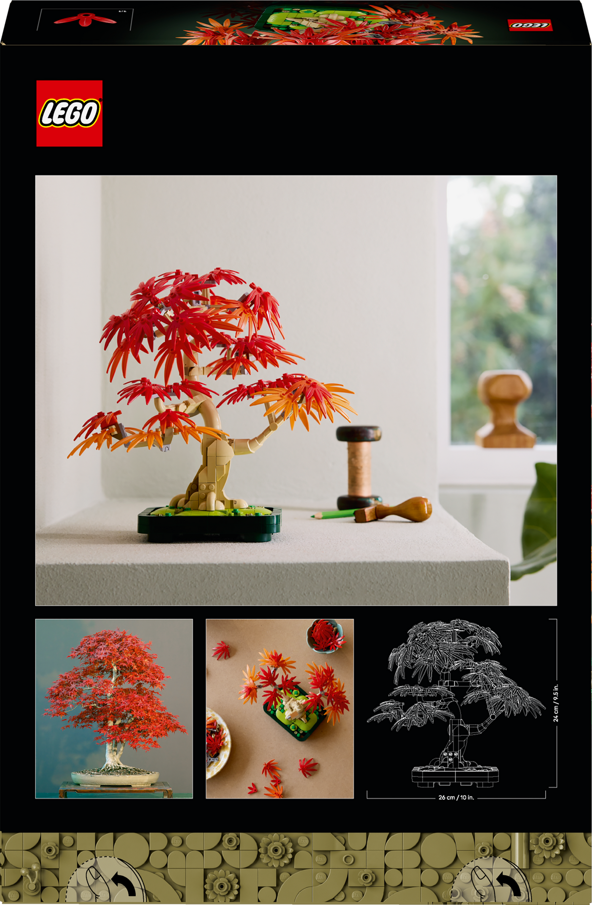 LEGO Botanicals Japanese Red Maple Bonsai Tree
 10348L