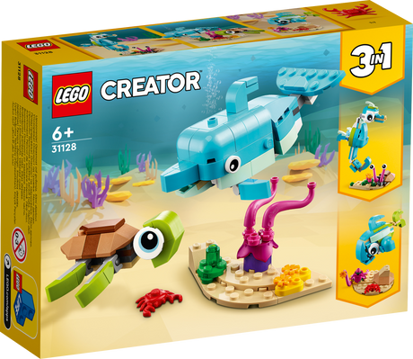 LEGO Creator  Dolphin and Turtle 31128L