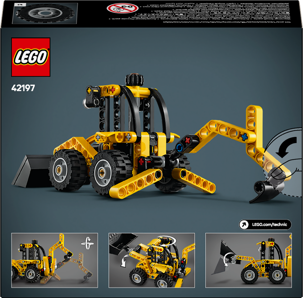 LEGO Technic Backhoe Loader 42197L