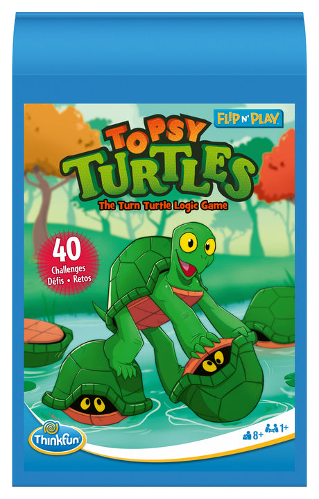 ThinkFun Travel Game Topsy Turtles 76576F