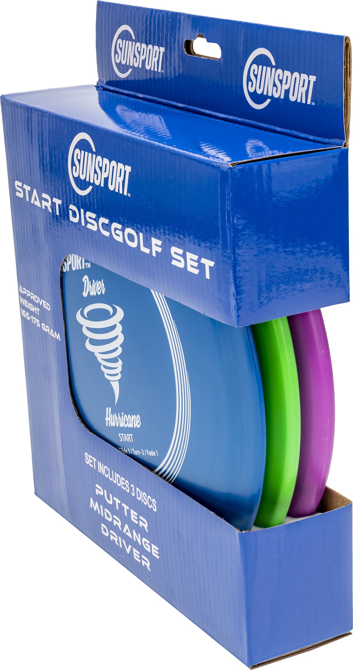 Sunsport Discgolf starter set, 3 pcs 413-911