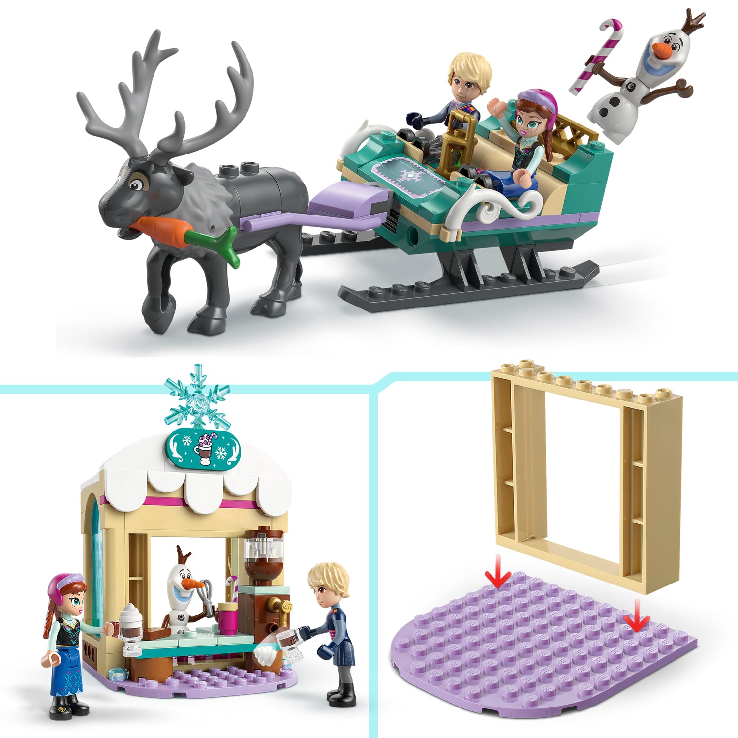 LEGO Disney Princess Anna's Sleigh Adventure 43256L