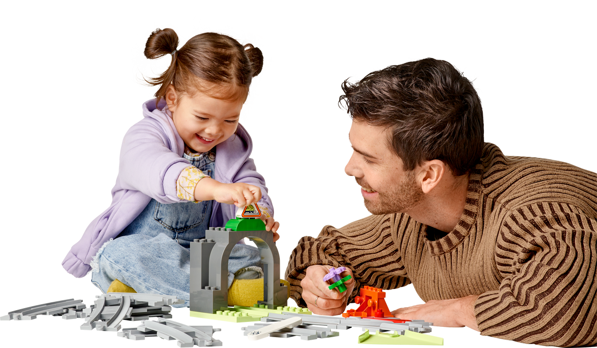 LEGO DUPLO Train Tunnel and Tracks Expansion Set 10425L