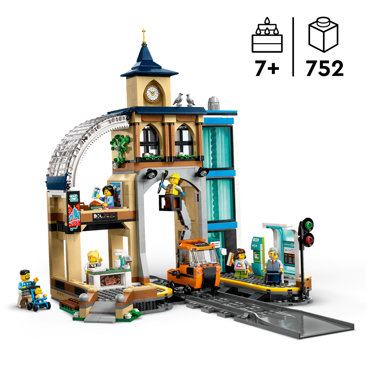 LEGO City Central Train Station
 60469L