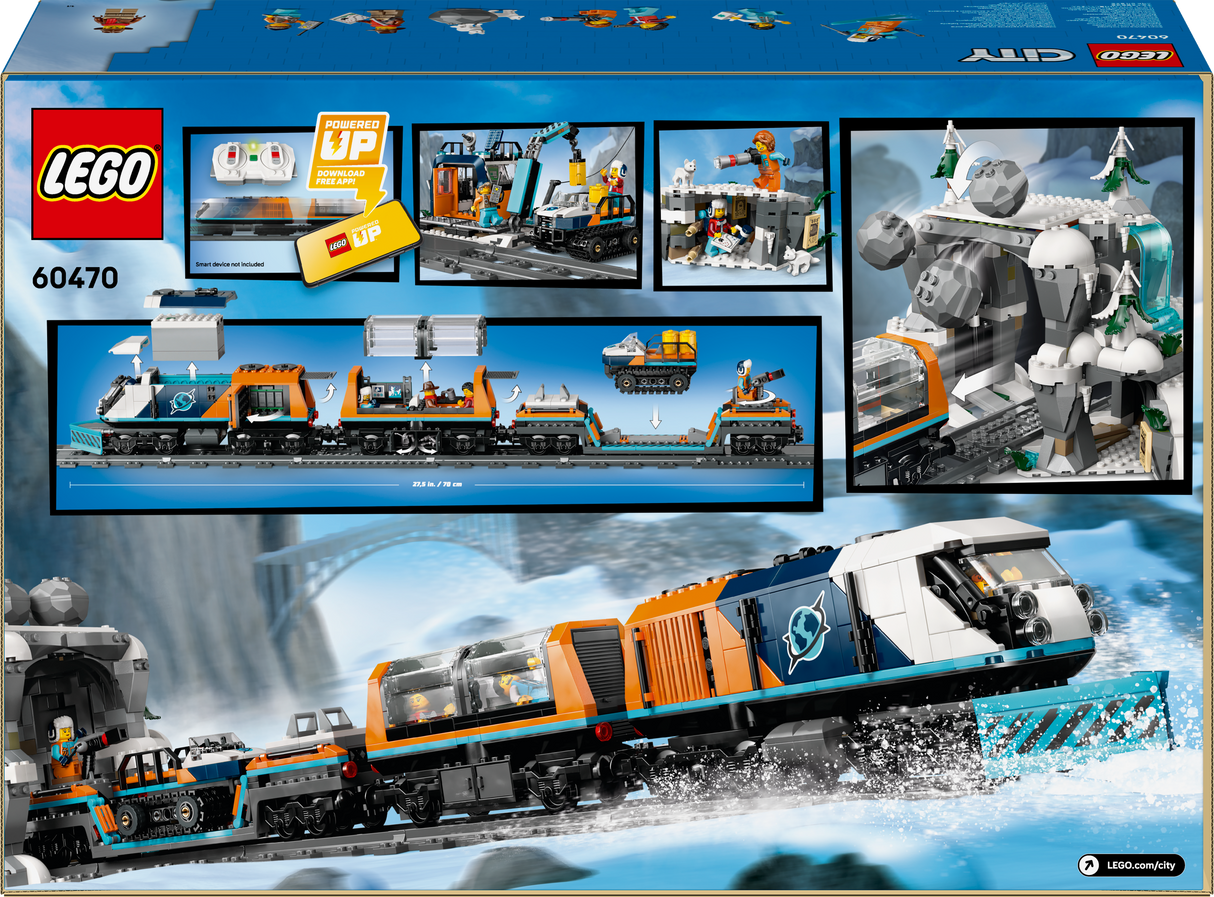 LEGO City Explorers' Arctic Polar Express Train
 60470L