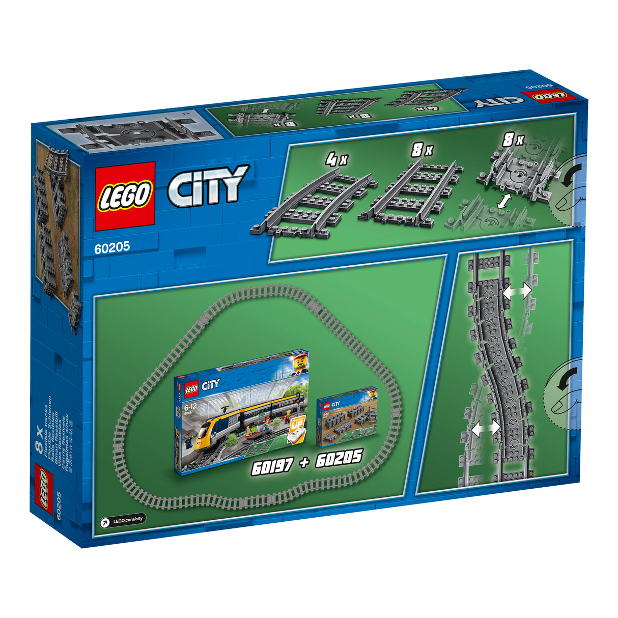 LEGO City Train Tracks 60205L