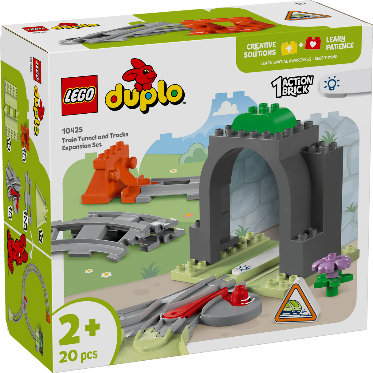LEGO DUPLO Train Tunnel and Tracks Expansion Set 10425L