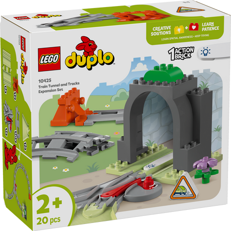 LEGO DUPLO Train Tunnel and Tracks Expansion Set 10425L
