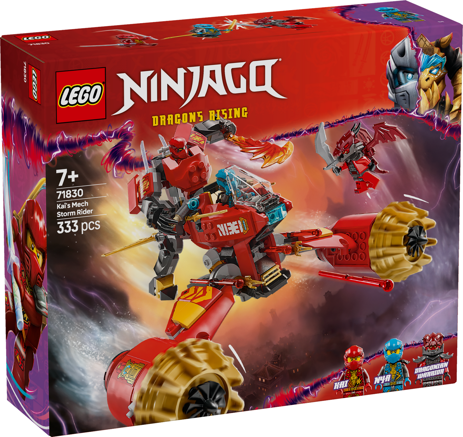 LEGO Ninjago Kai's Mech Storm Rider 71830L