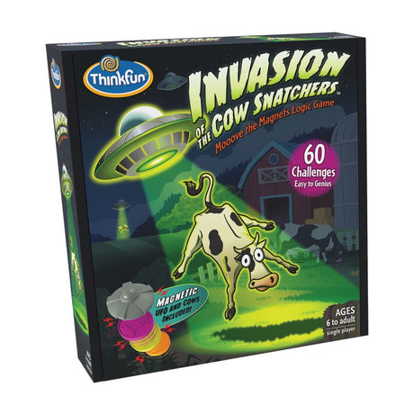 ThinkFun Board Game Invasion of the Cow Snatchers 1021F