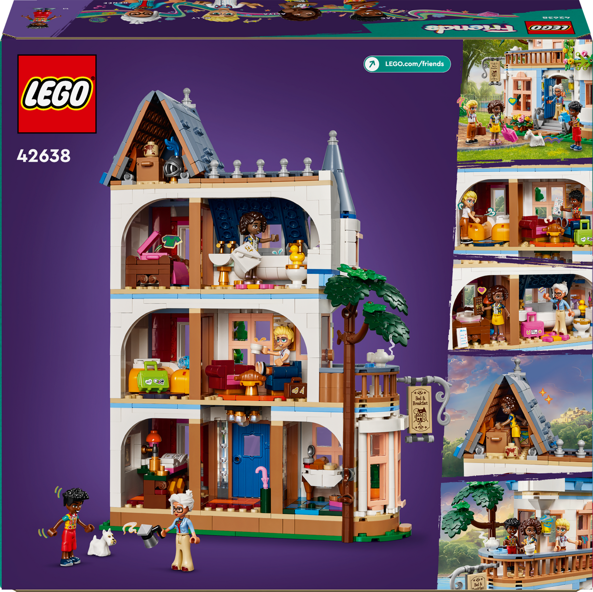 LEGO Friends Castle Bed and Breakfast 42638L