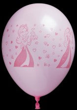 Bini Princess Balloons, 8 Pieces 80807H