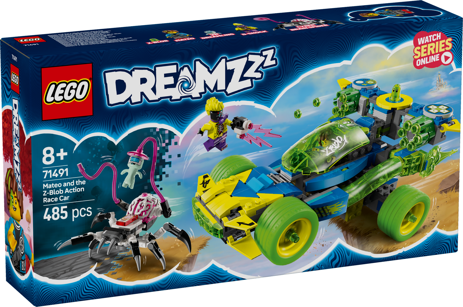 LEGO Dreamzzz Mateo and the Z-Blob Action Race Car 71491L